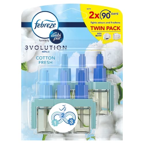 Febreze 3Volution Air Freshener Refill Cotton